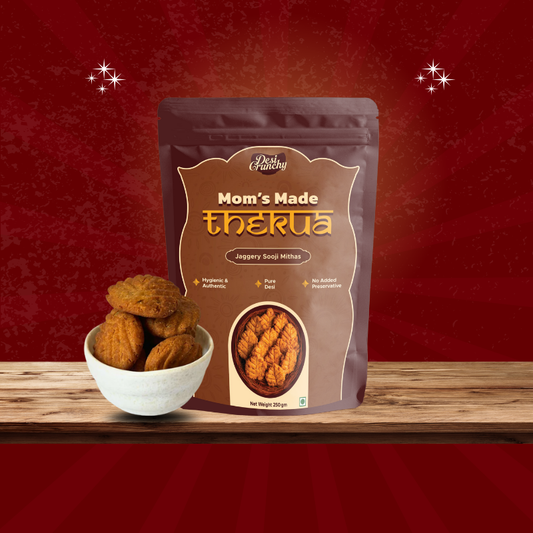 Traditional Jaggery Thekua, 250gm